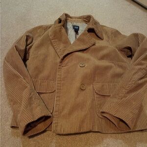 GAP Chestnut Corduroy Button-Up Jacket